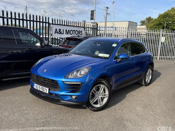 Porsche Macan SUV, Diesel, 2016, Blue