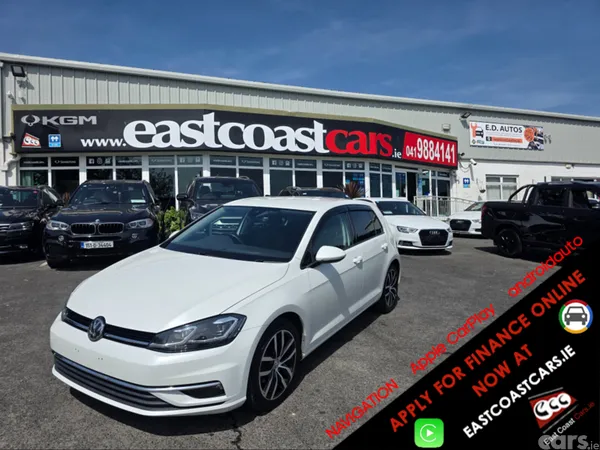Volkswagen Golf Hatchback, Petrol, 2019, White
