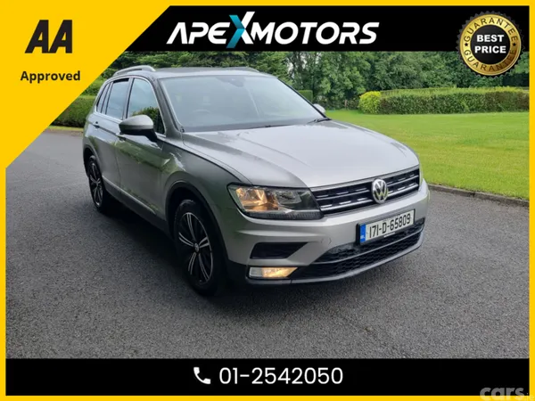 Volkswagen Tiguan SUV, Diesel, 2017, Silver