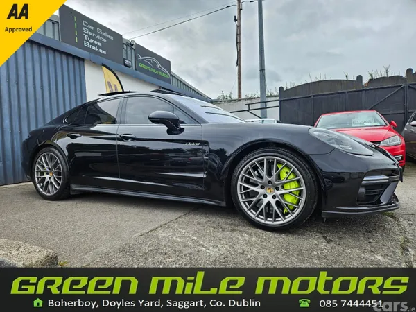 Porsche Panamera Hatchback, Petrol Plug-in Hybrid, 2017, Black
