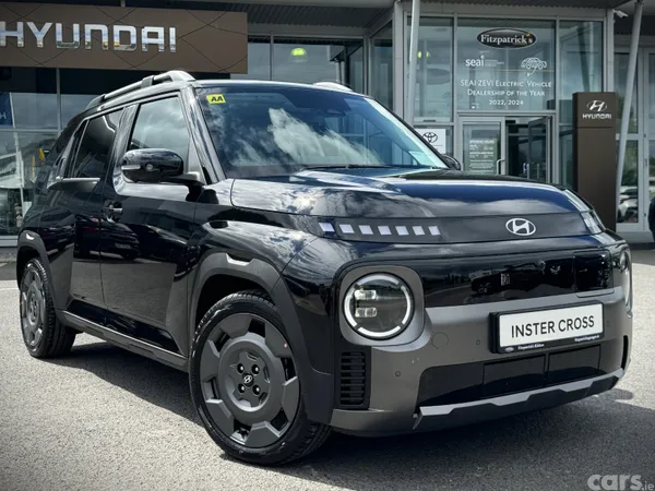 Hyundai INSTER SUV, Electric, 2027, Black