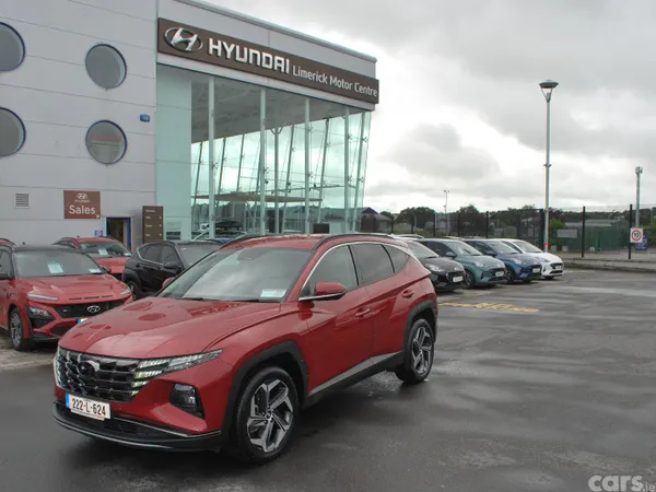 Hyundai Tucson SUV, Petrol Hybrid, 2022, Red