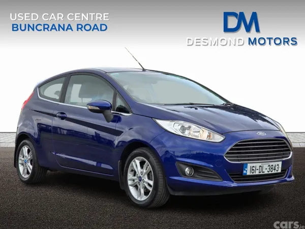 Ford Fiesta Hatchback, Petrol, 2016, Blue