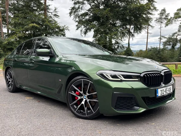 BMW 5-Series Saloon, Diesel, 2021, Green