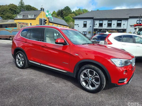 BMW X3 SUV, Diesel, 2017, Red