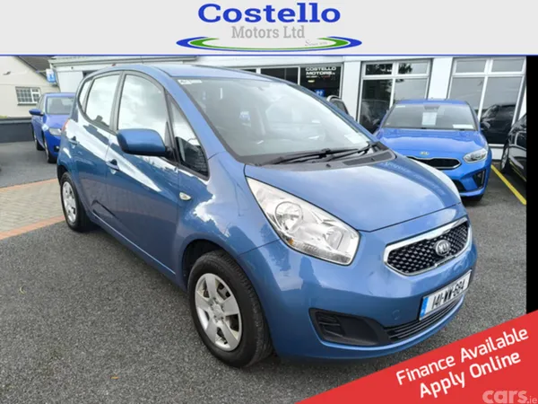 Kia Venga MPV, Petrol, 2014, Blue