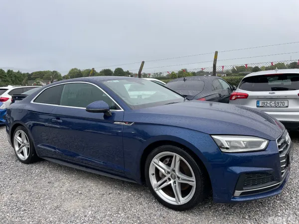 Audi A5 Coupe, Diesel, 2017, Blue