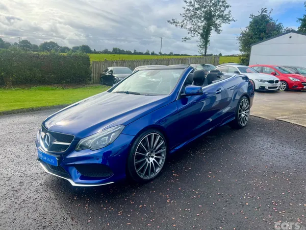 Mercedes-Benz E-Class Convertible, Diesel, 2016, Blue