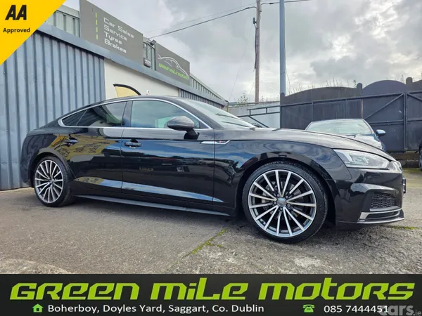 Audi A5 Hatchback, Diesel, 2019, Black