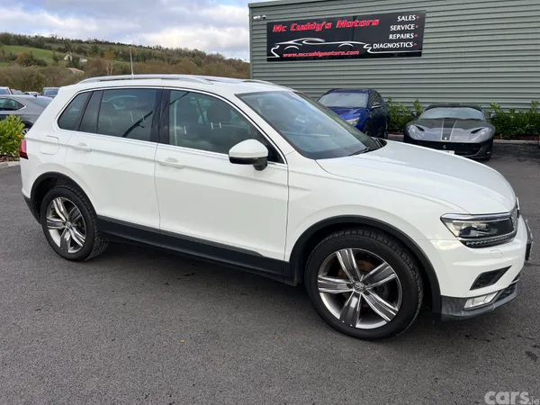 Volkswagen Tiguan SUV, Diesel, 2017, White