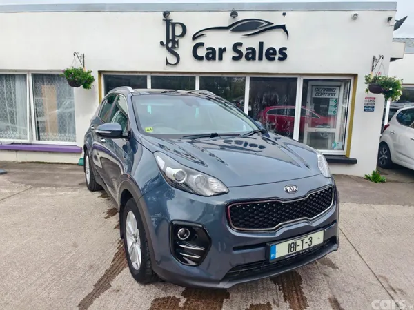 Kia Sportage SUV, Diesel, 2018, Blue