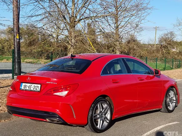 Mercedes-Benz CLA Saloon, Petrol, 2018, Red