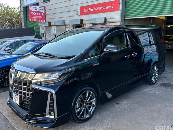 Toyota Alphard MPV, Petrol Hybrid, 2020, Black