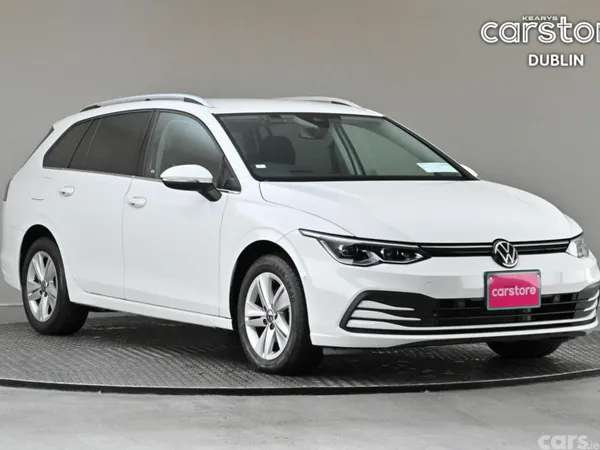 Volkswagen Golf Estate, Petrol Hybrid, 2022, White