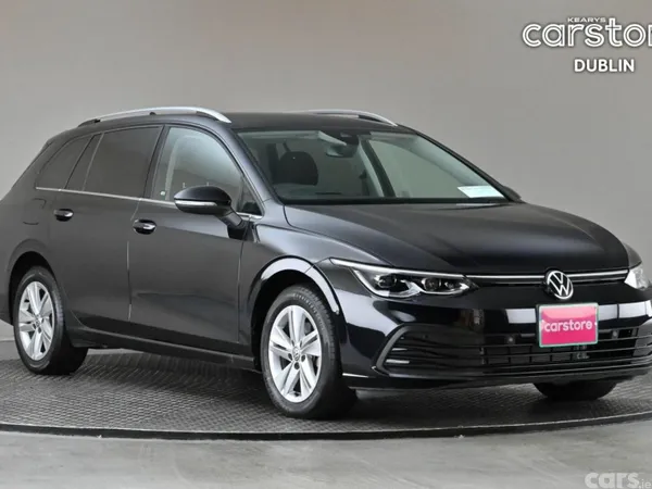 Volkswagen Golf Estate, Petrol Hybrid, 2022, Black