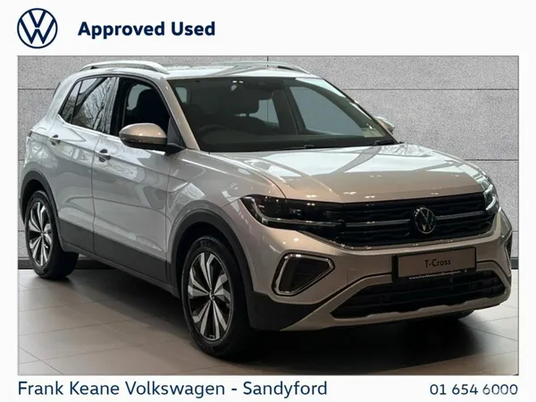 Volkswagen T-Cross SUV, Petrol, 2027, Silver