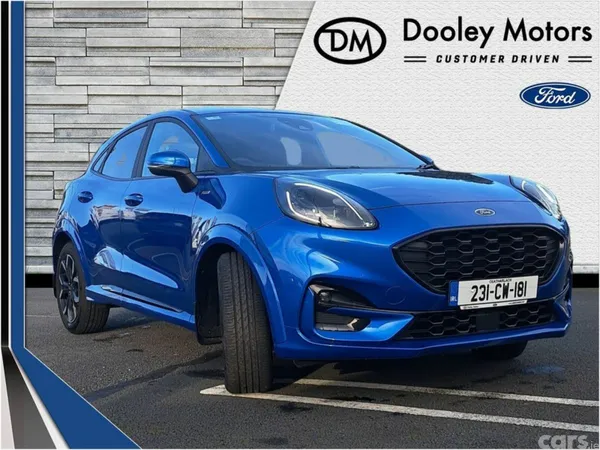 Ford Puma MPV, Petrol Hybrid, 2023, Blue