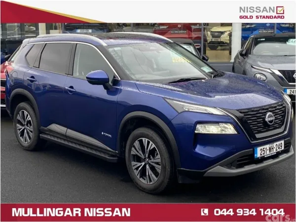 Nissan X-Trail SUV, Petrol Hybrid, 2025, Blue