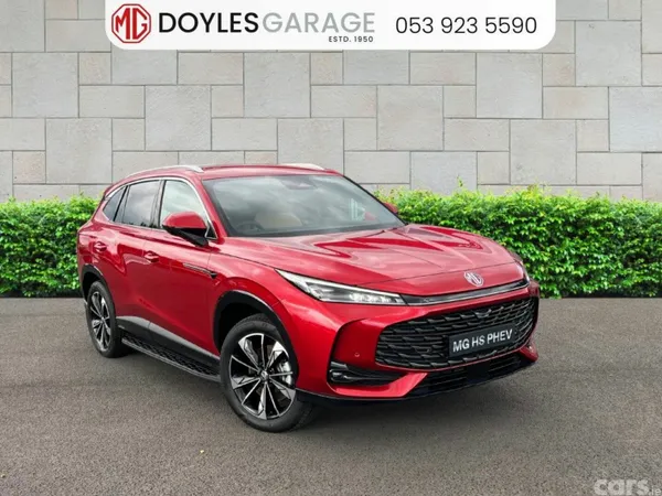 MG HS SUV, Petrol Plug-in Hybrid, 2027, Red