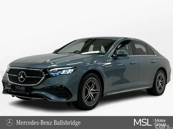 Mercedes-Benz E-Class Saloon, Petrol Plug-in Hybrid, 2026, Silver
