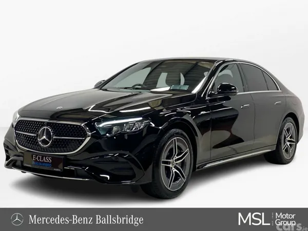 Mercedes-Benz E-Class Saloon, Petrol Plug-in Hybrid, 2026, Black