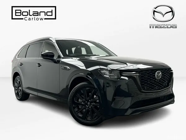Mazda CX-80 SUV, Petrol Plug-in Hybrid, 2026, Black