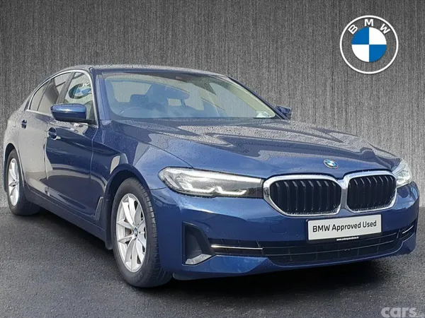 BMW 5-Series Saloon, Diesel, 2023, Blue