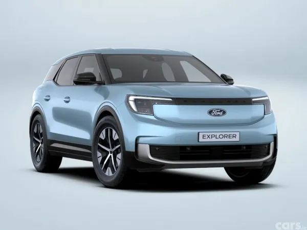 Ford Explorer SUV, Electric, 2026, Blue