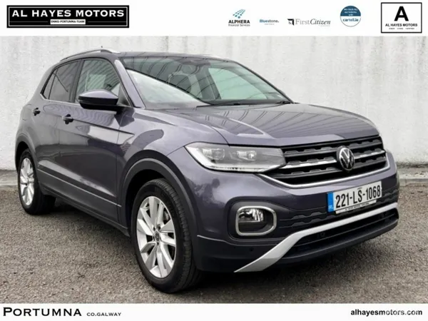 Volkswagen T-Cross SUV, Petrol, 2022, Grey