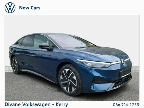 Volkswagen ID.7 Coupe, Electric, 2027, Blue
