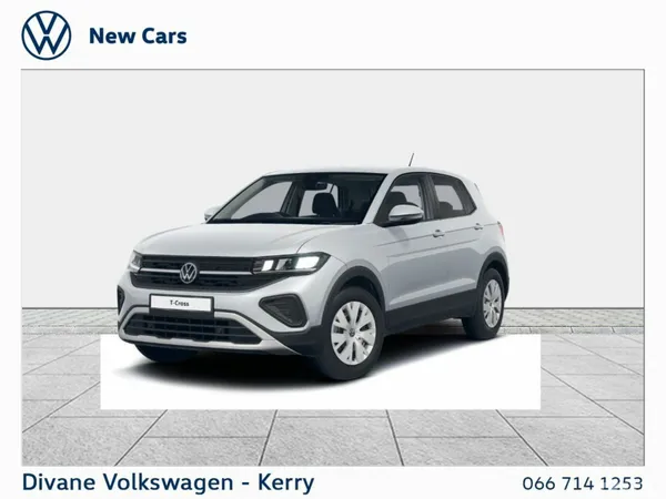 Volkswagen T-Cross Hatchback, Petrol, 2026, Silver