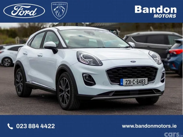 Ford Puma MPV, Petrol Hybrid, 2023, White