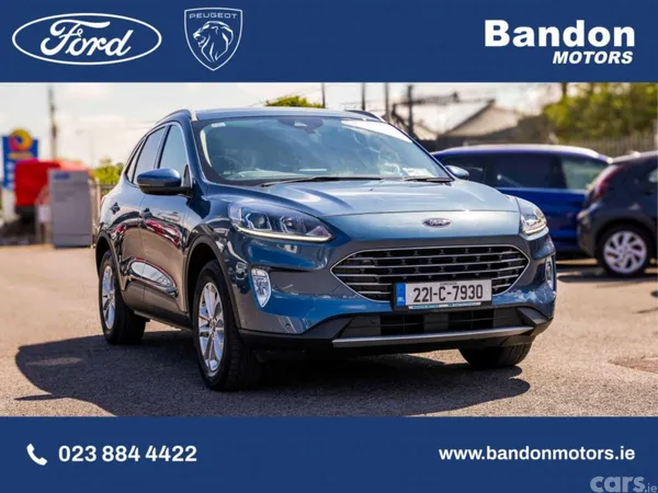 Ford Kuga SUV, Petrol Hybrid, 2022, Blue