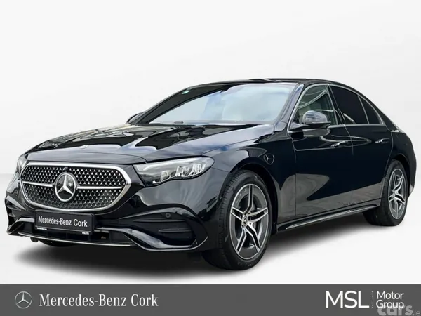 Mercedes-Benz E-Class Saloon, Diesel Plug-in Hybrid, 2026, Black