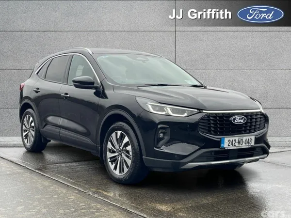 Ford Kuga SUV, Petrol Plug-in Hybrid, 2024, Black
