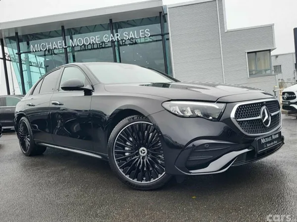 Mercedes-Benz E-Class Saloon, Diesel Plug-in Hybrid, 2027, Black
