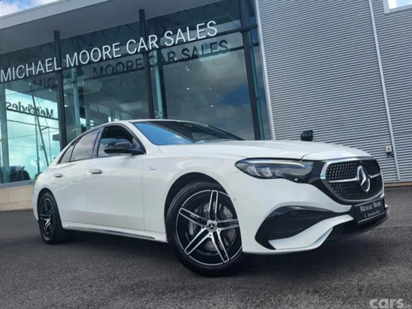 Mercedes-Benz E-Class Saloon, Diesel Plug-in Hybrid, 2027, White