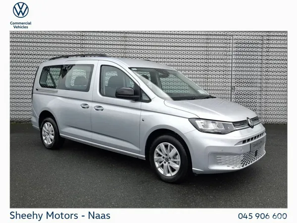Volkswagen Caddy Maxi Life MPV, Petrol Plug-in Hybrid, 2026, Silver