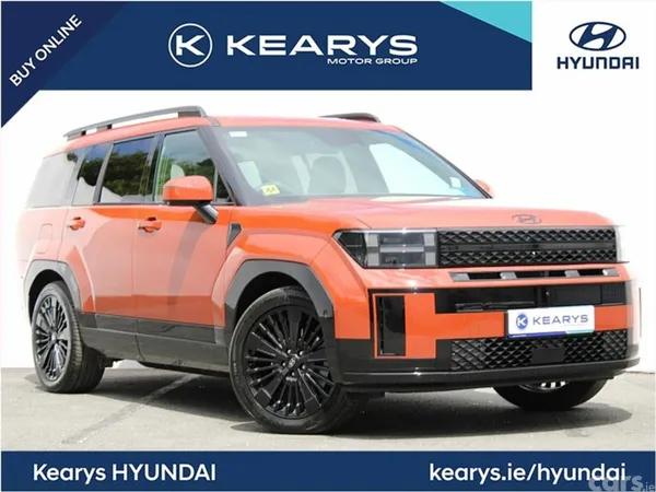 Hyundai Santa Fe SUV, Petrol Plug-in Hybrid, 2027, Orange
