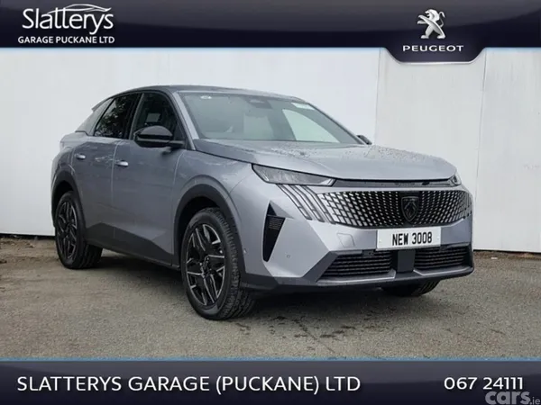 Peugeot 3008 SUV, Petrol Hybrid, 2026, Grey