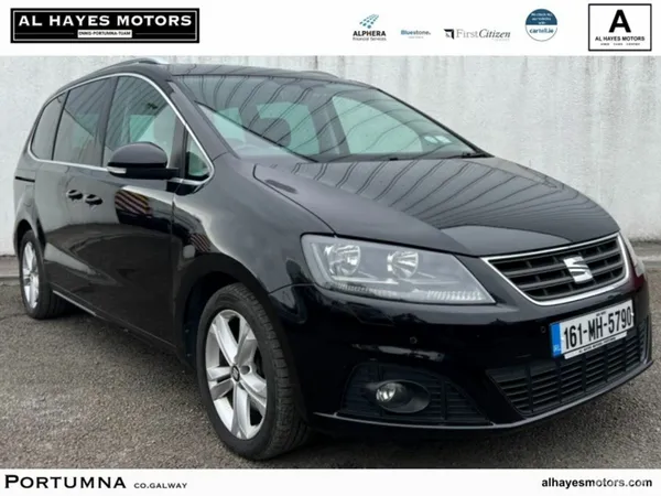 SEAT Alhambra MPV, Diesel, 2016, Black