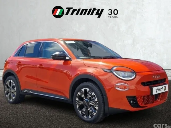 Fiat 600 SUV, Electric, 2026, Orange
