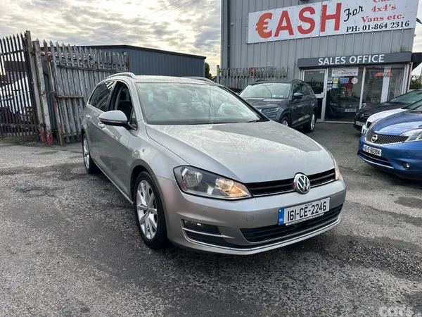 Volkswagen Golf Estate, Diesel, 2016, Silver