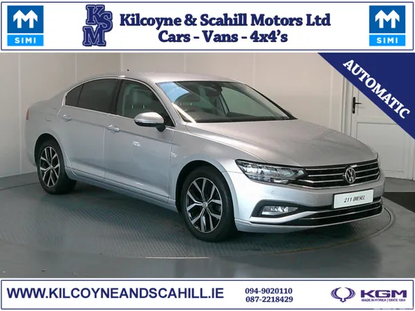 Volkswagen Passat Saloon, Diesel, 2021, Silver