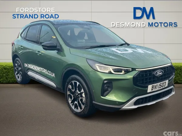 Ford Kuga SUV, Petrol Hybrid, 2025, Green
