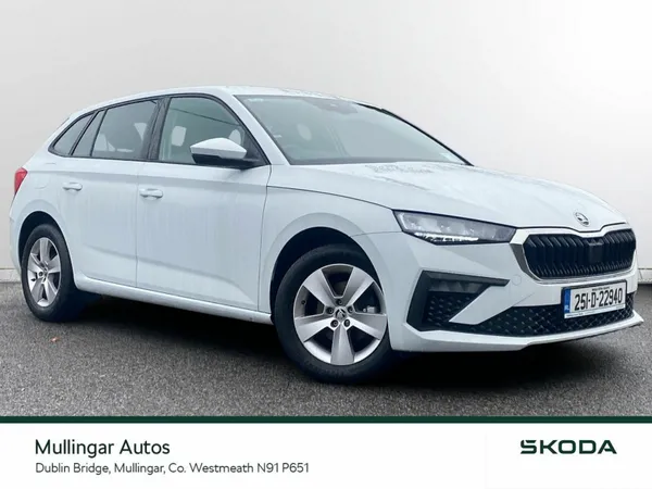 Skoda Scala Hatchback, Petrol, 2025, White