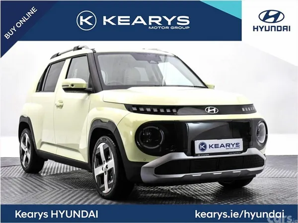 Hyundai INSTER SUV, Electric, 2027, Yellow
