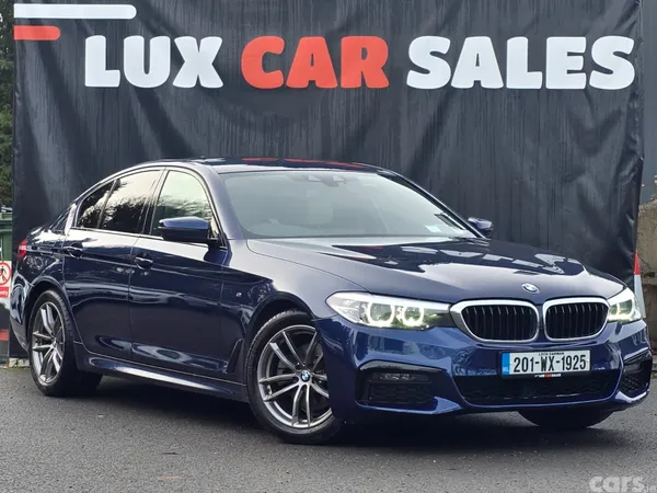 BMW 5-Series Saloon, Diesel, 2020, Blue