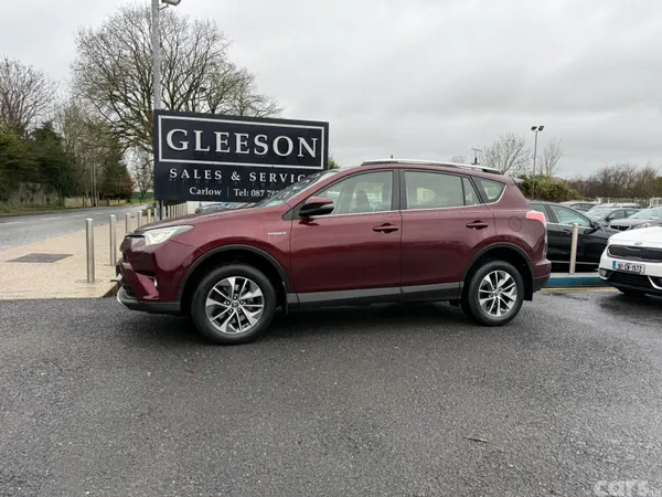 Toyota RAV4 SUV, Petrol Hybrid, 2017, Red
