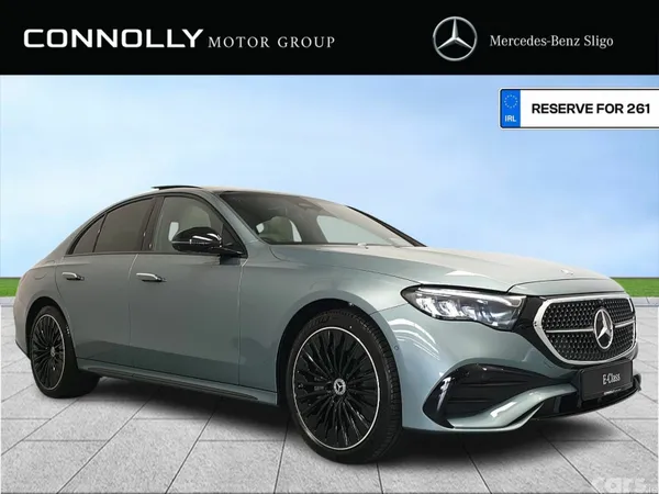 Mercedes-Benz E-Class Saloon, Petrol Hybrid, 2026, Silver